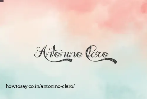Antonino Claro