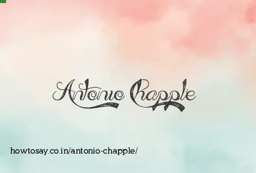 Antonio Chapple