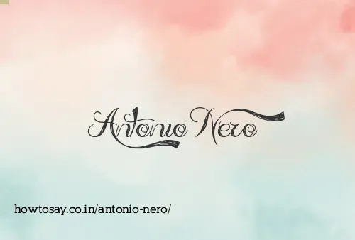 Antonio Nero