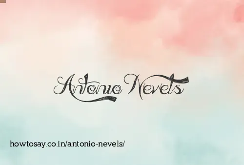 Antonio Nevels