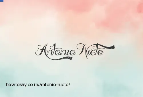 Antonio Nieto