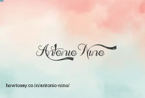 Antonio Nino