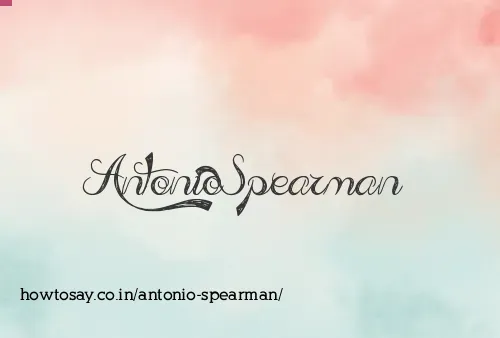 Antonio Spearman
