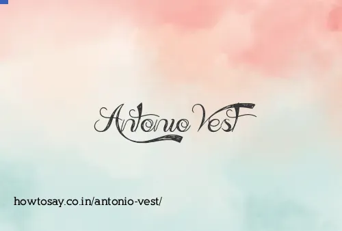 Antonio Vest
