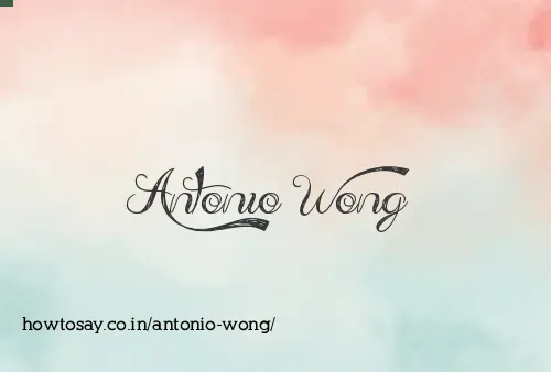 Antonio Wong