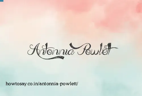 Antonnia Powlett