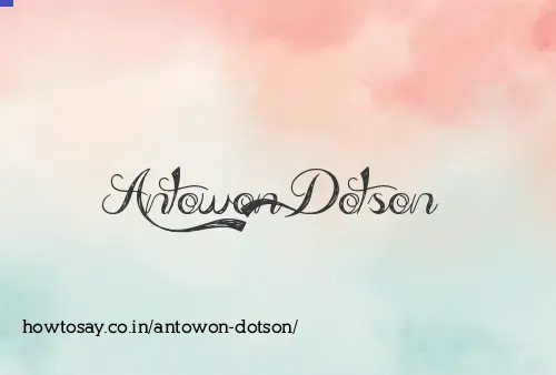 Antowon Dotson