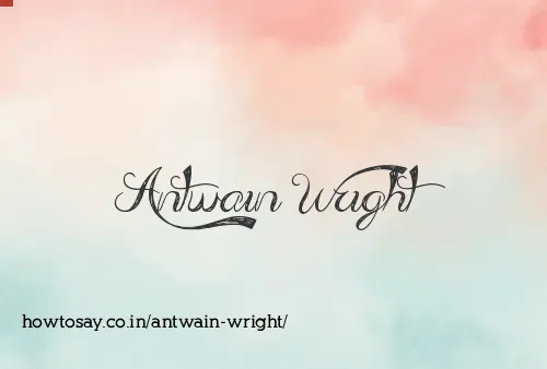 Antwain Wright