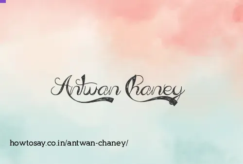 Antwan Chaney