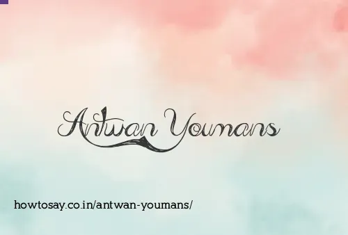 Antwan Youmans
