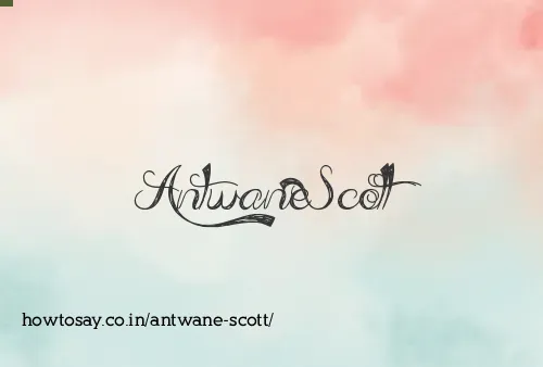 Antwane Scott