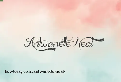 Antwanette Neal