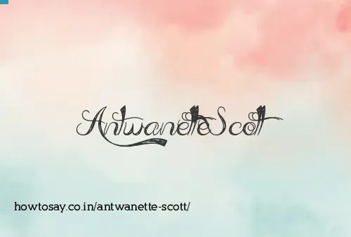 Antwanette Scott