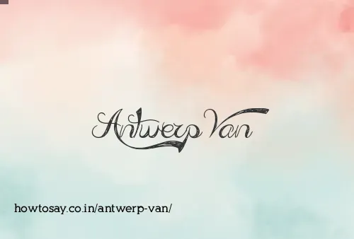 Antwerp Van