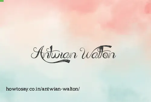 Antwian Walton