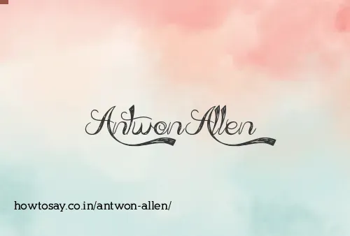 Antwon Allen