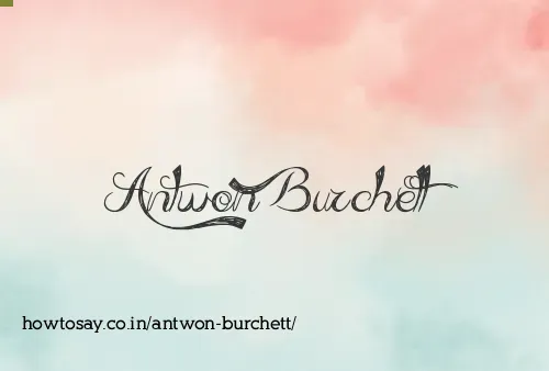 Antwon Burchett