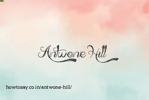 Antwone Hill