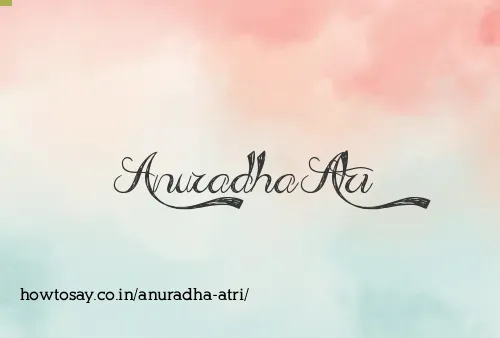 Anuradha Atri