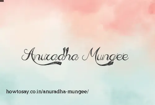 Anuradha Mungee