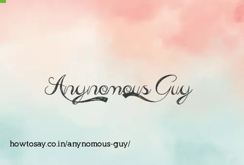 Anynomous Guy