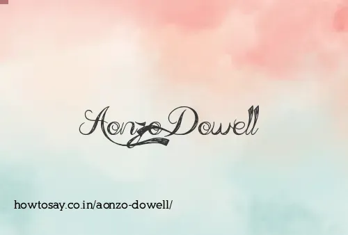 Aonzo Dowell