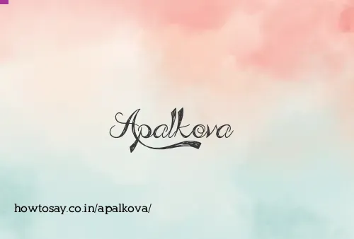 Apalkova