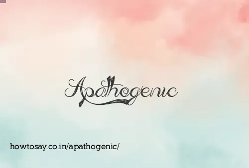Apathogenic