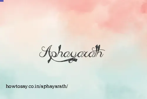 Aphayarath