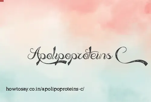 Apolipoproteins C