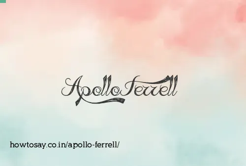 Apollo Ferrell