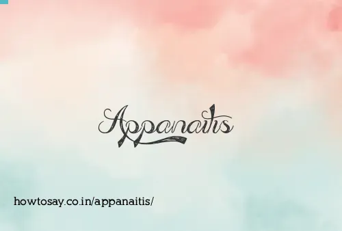 Appanaitis
