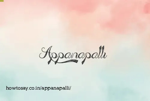 Appanapalli