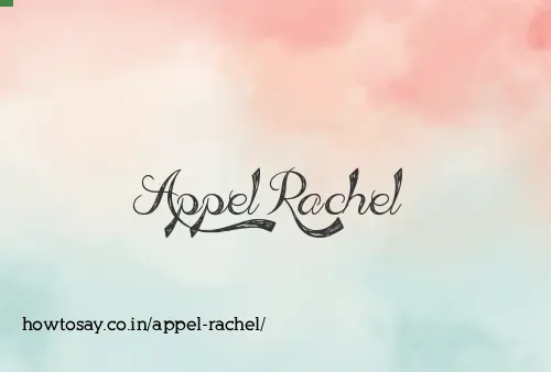 Appel Rachel