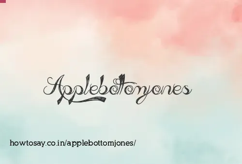 Applebottomjones