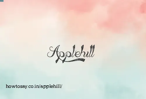 Applehill