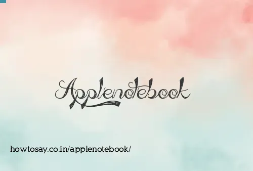 Applenotebook