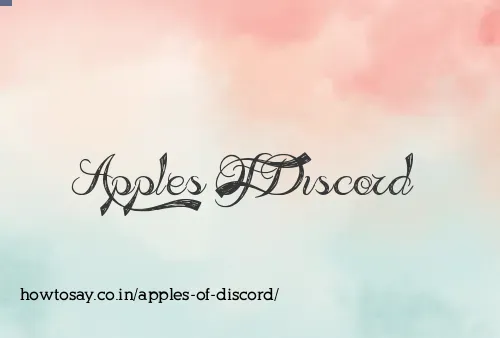 Apples Of Discord