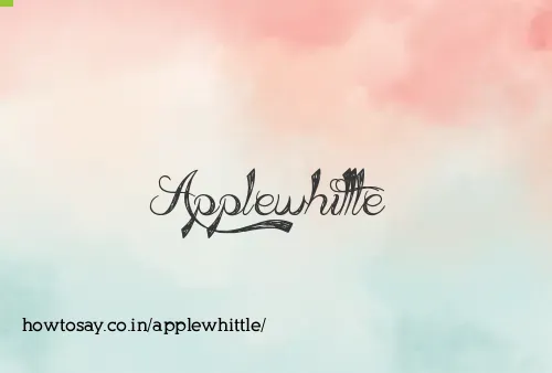 Applewhittle