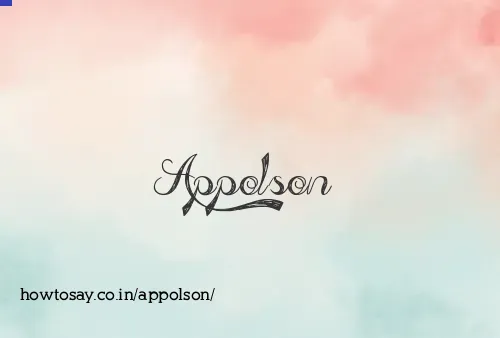Appolson