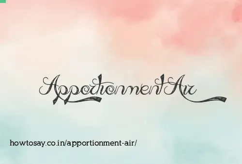 Apportionment Air