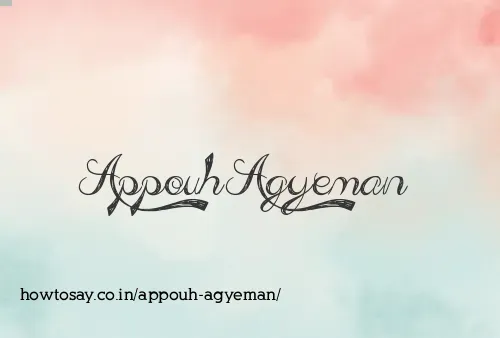Appouh Agyeman