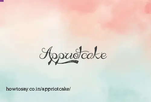 Appriotcake