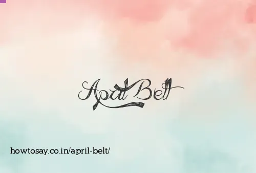 April Belt