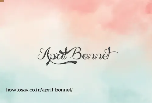April Bonnet