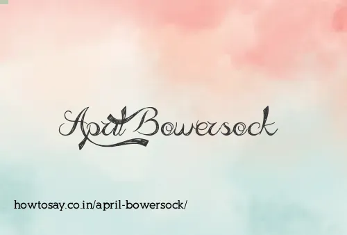 April Bowersock