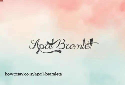 April Bramlett
