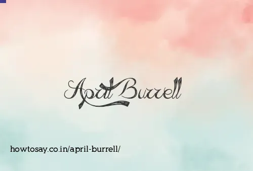 April Burrell