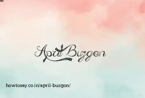 April Buzgon
