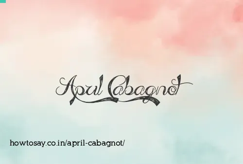 April Cabagnot